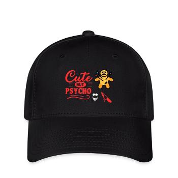 Cute psycho shoe - Flexfit Cap - black - Front