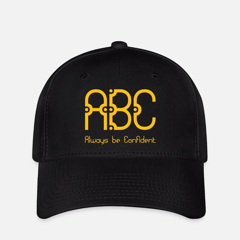 ABC - Always be Confident - Flexfit Cap - black
