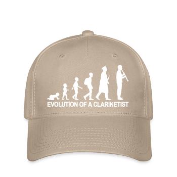 Development of a clarinetist - Flexfit Cap - khaki - Front