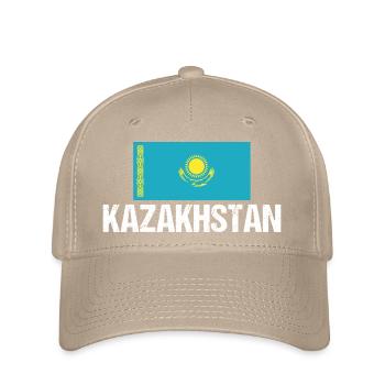 Kasachen Kasachstan - Flexfit Cap - Khaki - Vorne