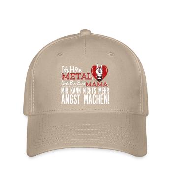 Metal Mama - Flexfit Cap - Khaki - Vorne
