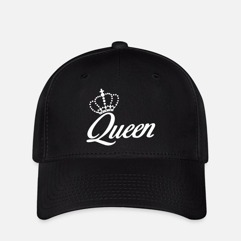 Königin - Flexfit Cap - Schwarz