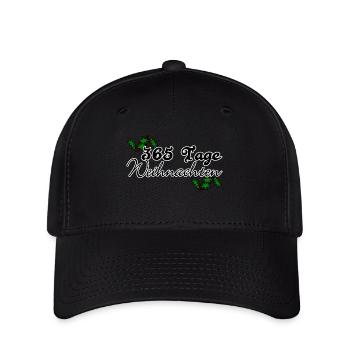 365 Tage Weihnachten Christmas Spruch - Flexfit Cap - Schwarz - Vorne