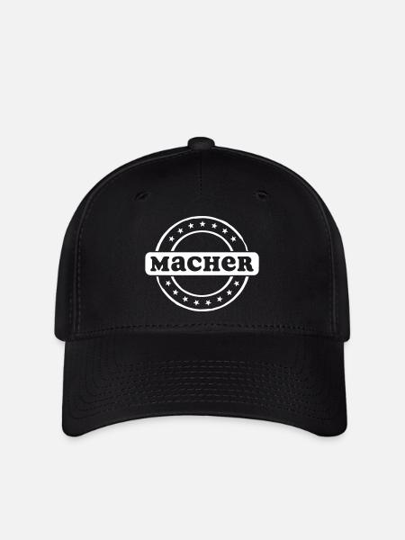 Macher - Flexfit Cap - Schwarz