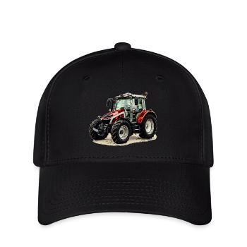 Tracteur - Casquette Flexfit - noir - Devant