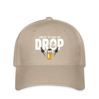 Changing The World One Drop At A Time Essential Oi - Flexfit Cap - khaki - Front