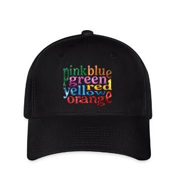 Mauvaises couleurs - Casquette Flexfit - noir - Devant