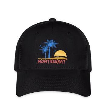 Strand Montserrat - Flexfit Cap - Schwarz - Vorne