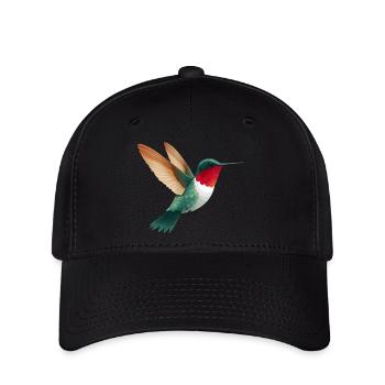 Kolibri - Flexfit Cap - Schwarz - Vorne