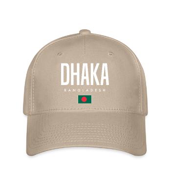 Dhaka Bangladesh - Flexfit Cap - khaki - Front
