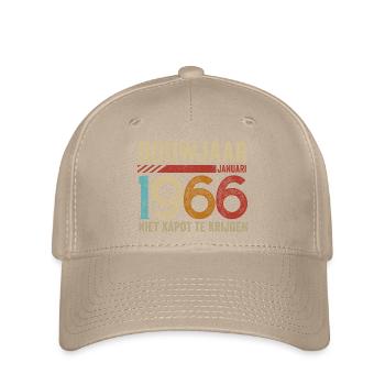 Baujahr Januar 1966 kann nicht gebrochen werden - Flexfit Cap - Khaki - Vorne