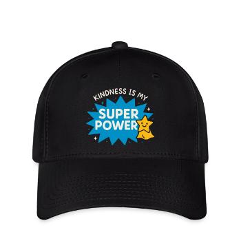 Sympathie anti-harcèlement, Lève-toi - Casquette Flexfit - noir - Devant