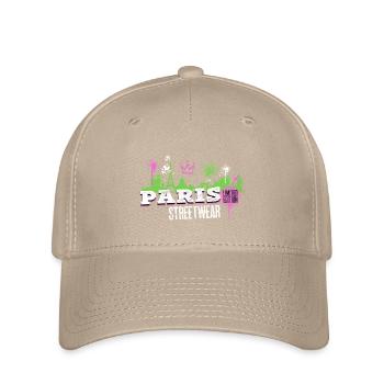 Paris Skyline Ville France Graffiti Art - Casquette Flexfit - kaki - Devant