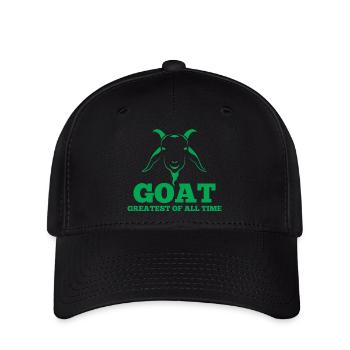Chèvre / ferme: Chèvre - le plus grand de tous les temps - Casquette Flexfit - noir - Devant