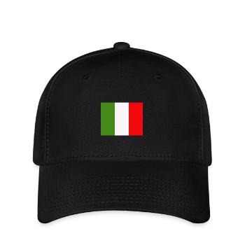 Italy flag - Flexfit Cap - black - Front