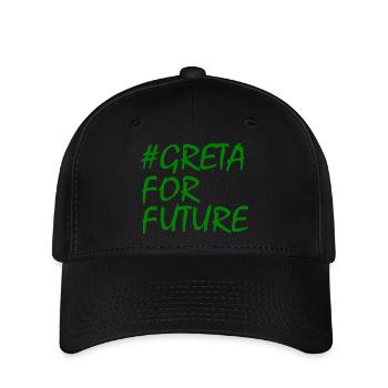Greta for Future - Flexfit Cap - black - Front