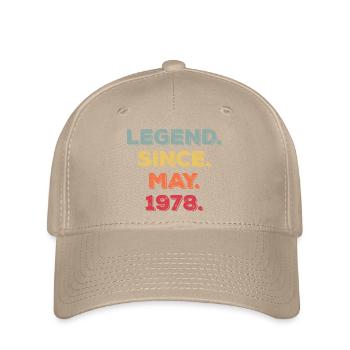 LEGEND SINCE MAY 1978 - Flexfit Cap - khaki - Front
