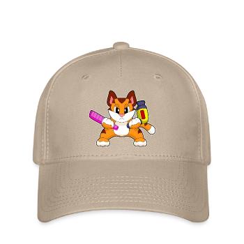 Tiger Coiffeur Peigne Sèche-cheveux - Casquette Flexfit - kaki - Devant