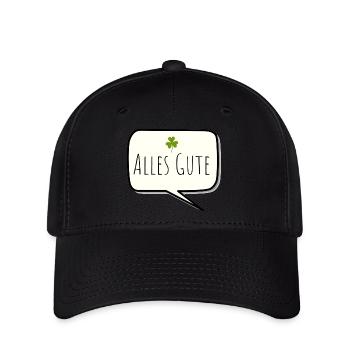 Alles Gute - Flexfit Cap - Schwarz - Vorne