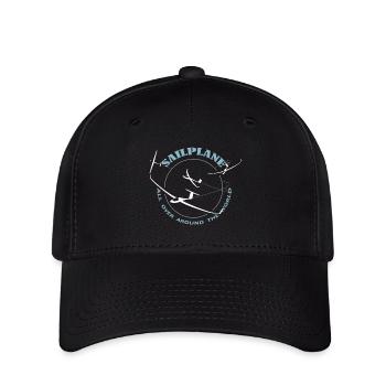 SEGELFLUGZEUG - Flexfit Cap - Schwarz - Vorne