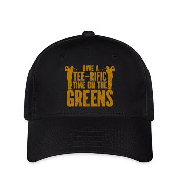 Golf - Golf Club Goldspieler Birdie Elite Luxury - Casquette Flexfit - noir - Devant