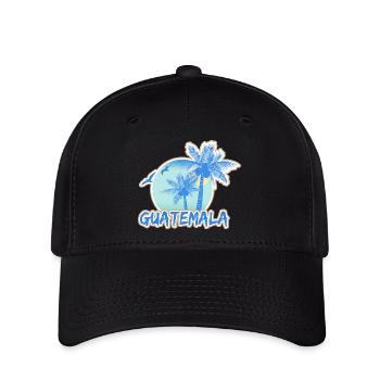 Urlaub Guatemala - Flexfit Cap - Schwarz - Vorne