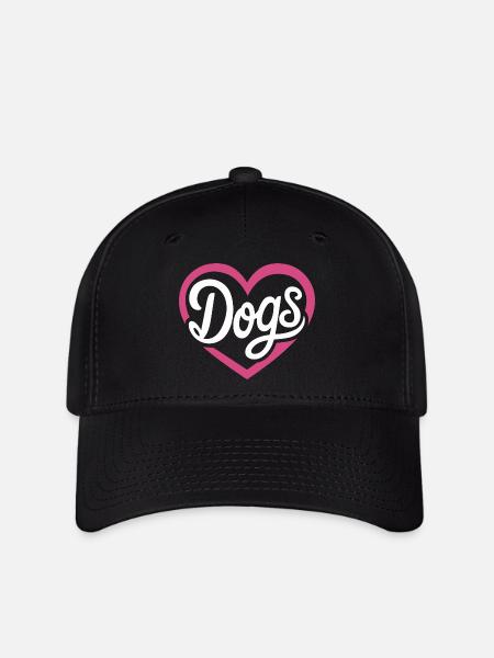 Liebe Hunde - Flexfit Cap - Schwarz