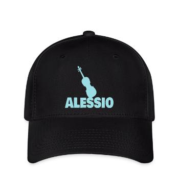 Bratsche Alessio - Flexfit Cap - Schwarz - Vorne
