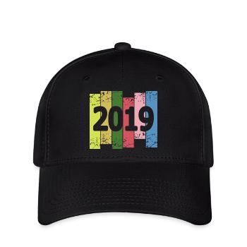 Spassig 2019 - Flexfit Cap - Schwarz - Vorne
