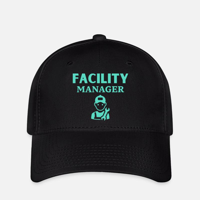 Facility Manager - Flexfit Cap - Schwarz