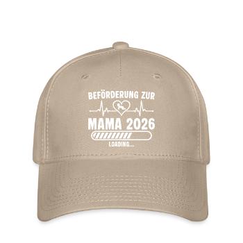 Promotion à Mama 2026 invite - Casquette Flexfit - kaki - Devant