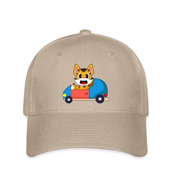Tiger Car - Casquette Flexfit - kaki - Devant