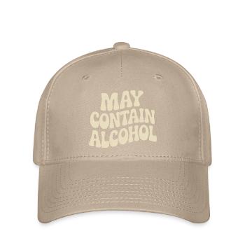 Peut contenir de l’alcool Alkohol Mallorca Saufen JGA - Casquette Flexfit - kaki - Devant