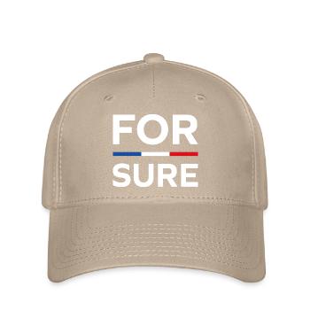 macron For sure - Casquette Flexfit - kaki - Devant
