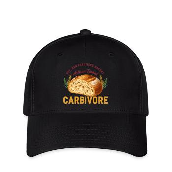 Sauerteigbrot Backkarbivore San Francisco - Flexfit Cap - Schwarz - Vorne