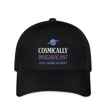 Existential humor, nihilism, humor, - Flexfit Cap - black - Front