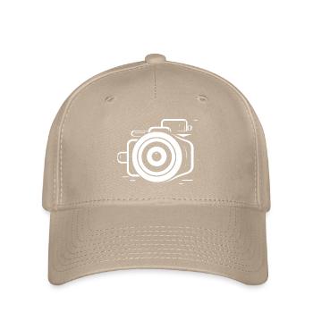 Kamera Fokus - Flexfit Cap - Khaki - Vorne