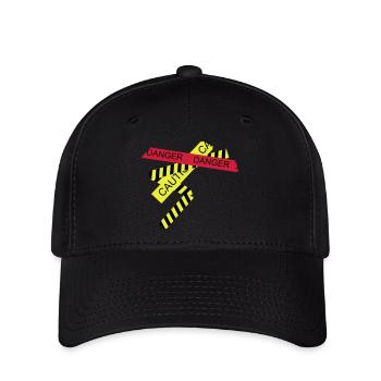 danger - Flexfit Cap - black - Front