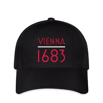 Vienna 1683 - Flexfit Cap - Schwarz - Vorne
