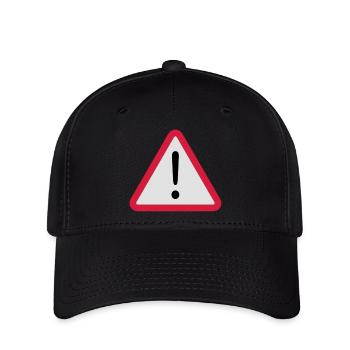 Achtung - Flexfit Cap - Schwarz - Vorne