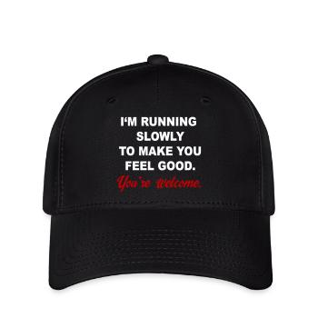 Courir - Casquette Flexfit - noir - Devant