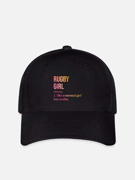 Rugby Rugby Rugby - Flexfit Cap - Schwarz