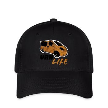 Vanlife - Flexfit Cap - Schwarz - Vorne