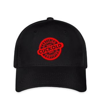 cuckold - Flexfit Cap - Schwarz - Vorne