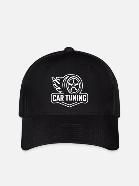 Auto Tuning Autoreifen - Flexfit Cap - Schwarz