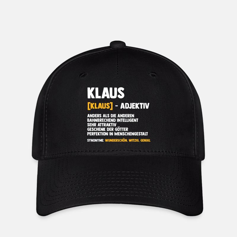 Klaus - Casquette Flexfit - noir
