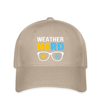 Sturm Meteorologie Meteorologe Tornado - Flexfit Cap - Khaki - Vorne