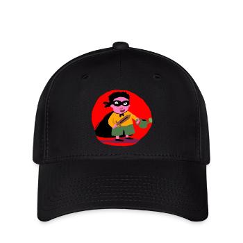 Der kleine Gärtner Rächers - Flexfit Cap - Schwarz - Vorne