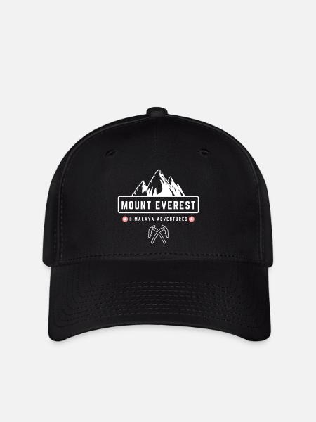 Mount Everest Himalayan Advetures - Flexfit Cap - black