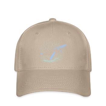 Grande baleine - Casquette Flexfit - kaki - Devant